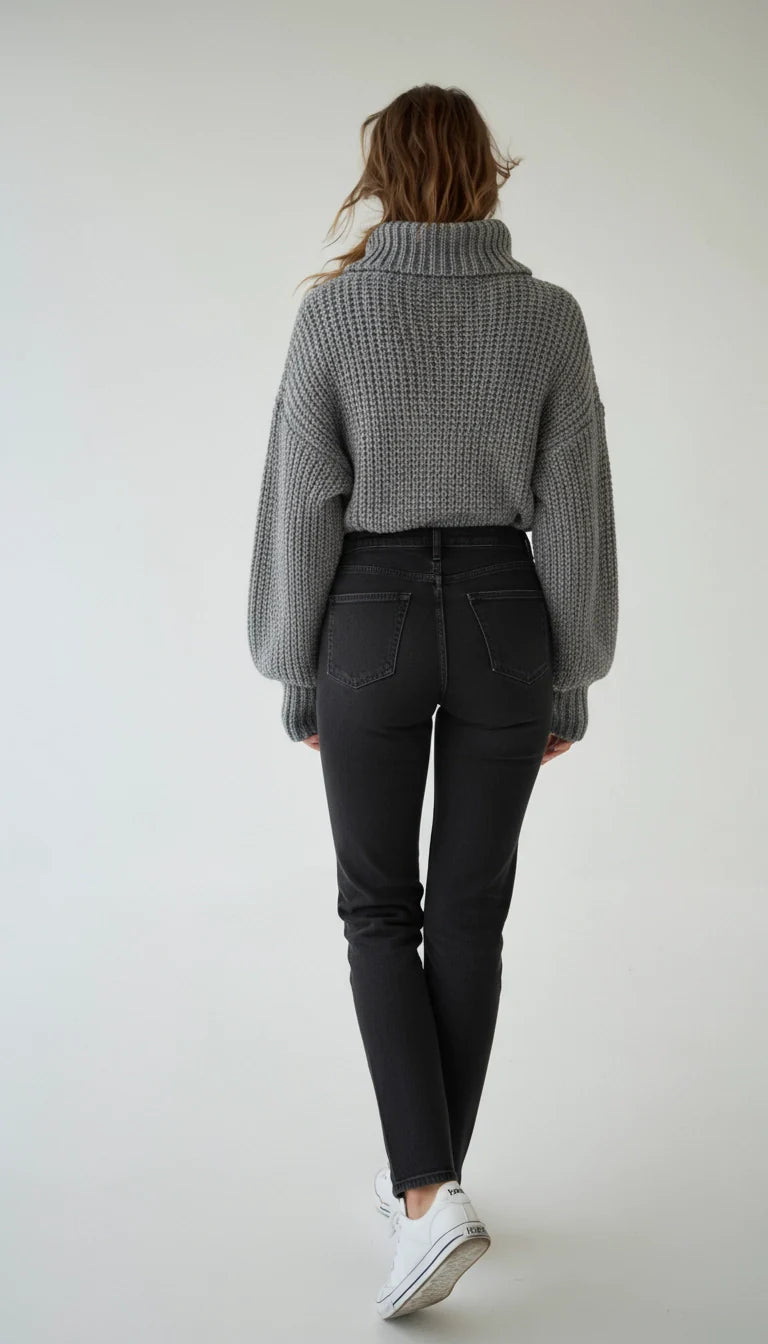 Ivienne - Oversized Gebreide Trui