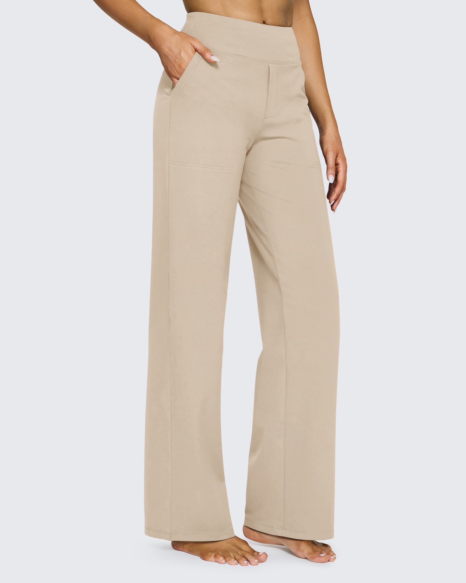 Losse Hoge Taille Business Casual Broek