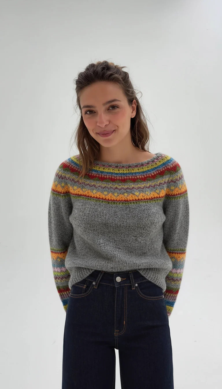 Livia – Vintage Gebreide Trui