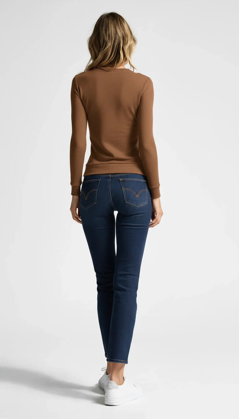 Coralie - Sweatshirt met Dierenprint