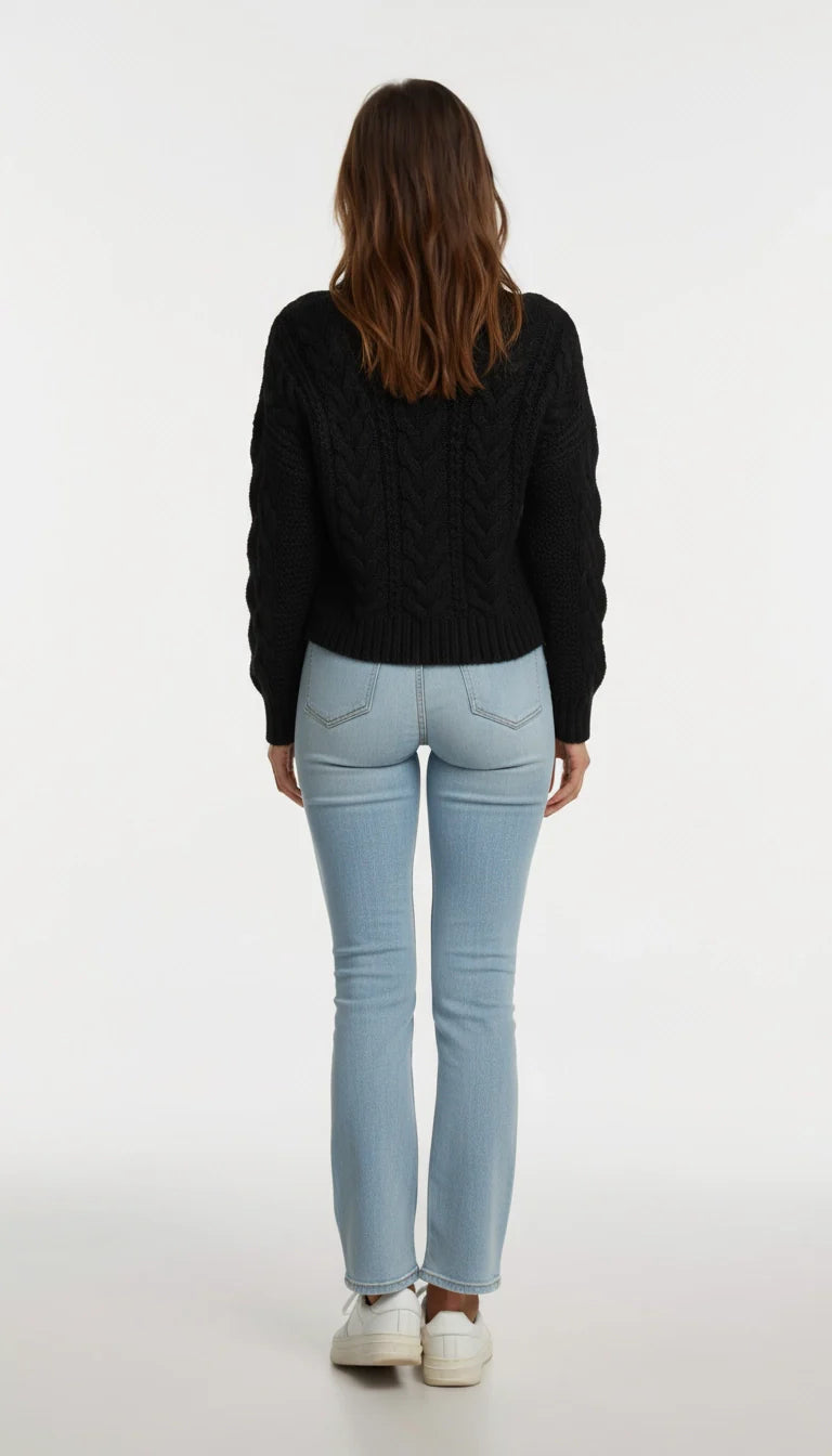 Dahlia - Dik Gebreid Vest