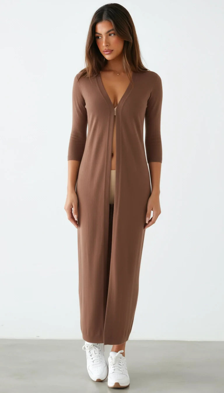 Junae - Lichtgewicht Elegant Lang Vest