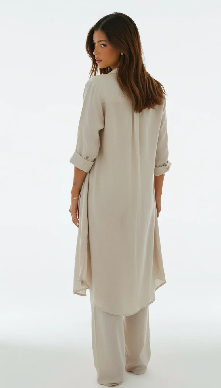 Odett - Modieuze Linnen Set