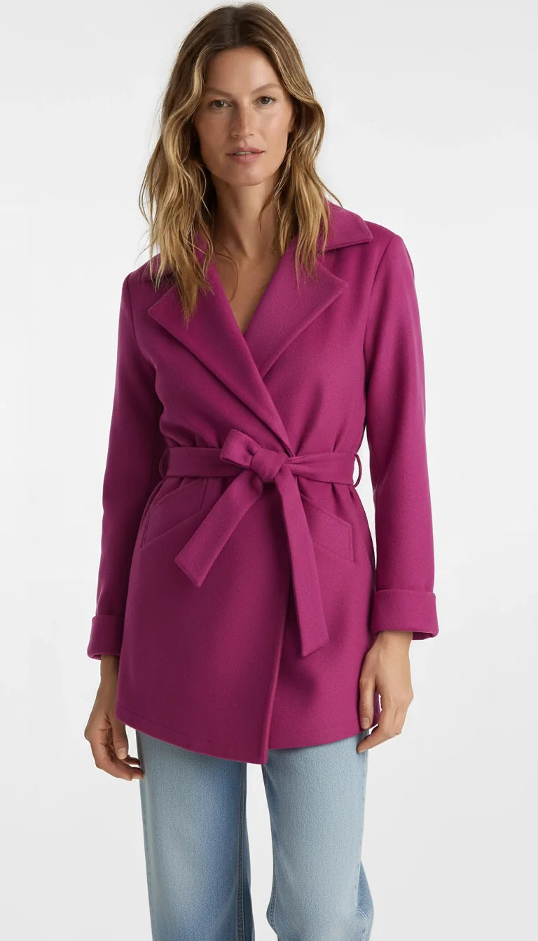 Jemina - Lange Trenchcoat Winterjas