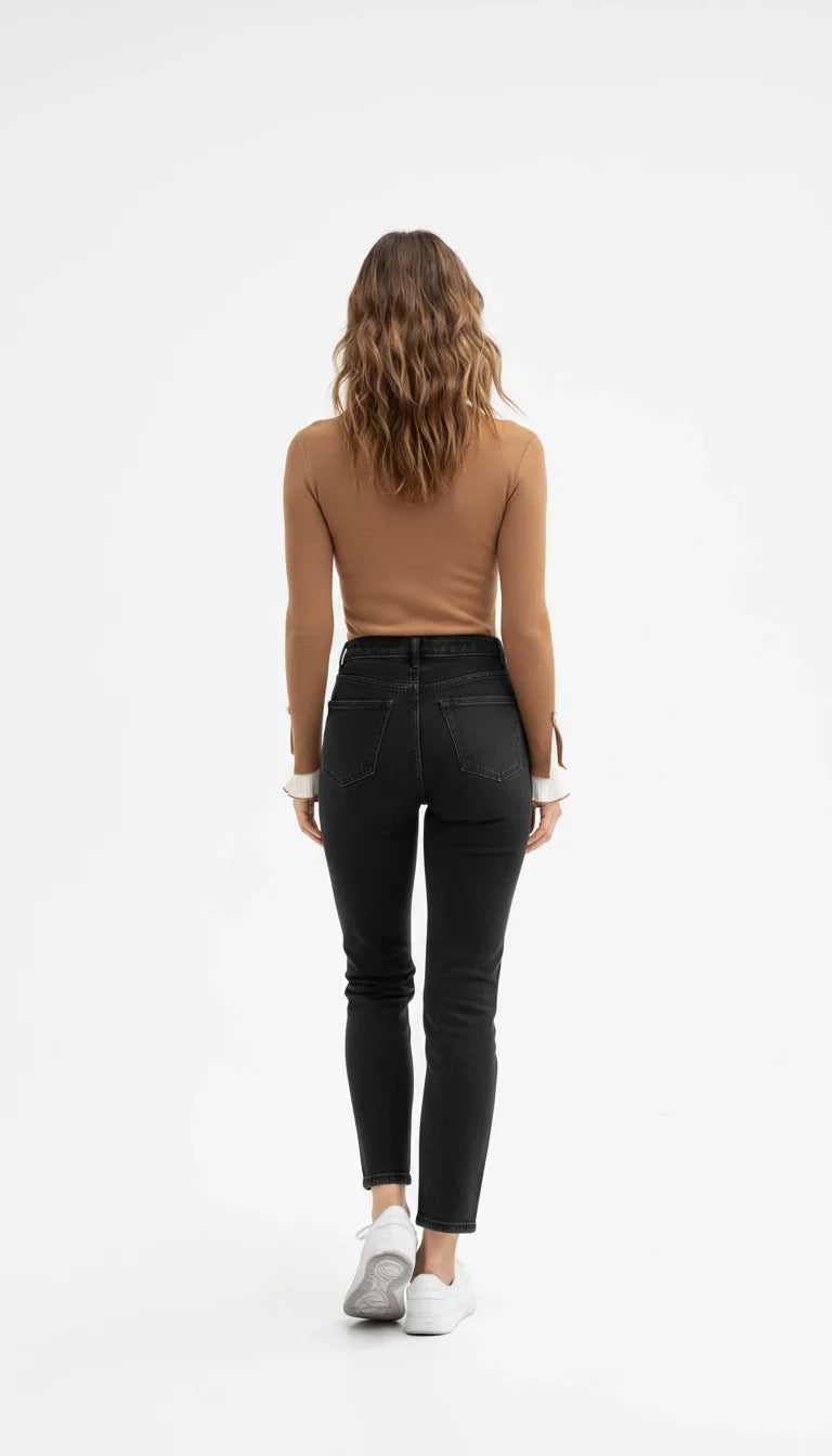 Elowen – Stijlvolle Damestrui met Hoge Hals