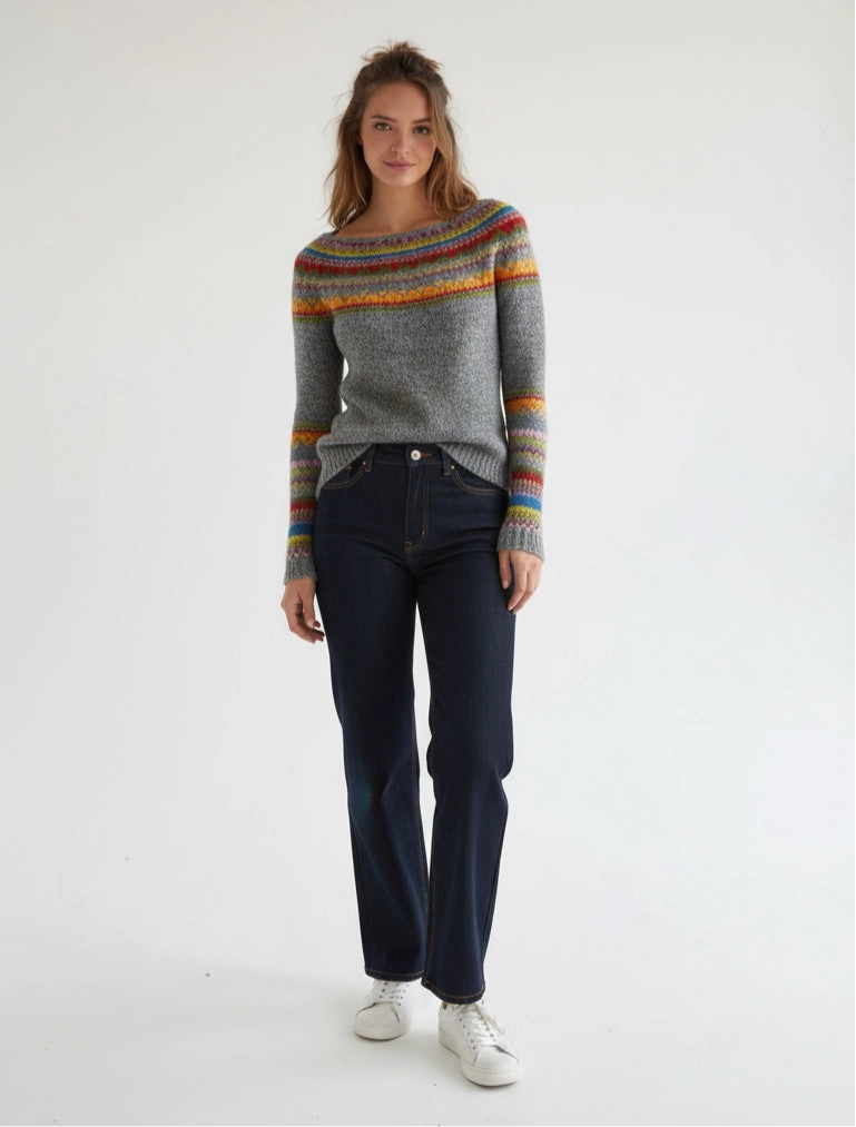 Livia – Vintage Gebreide Trui