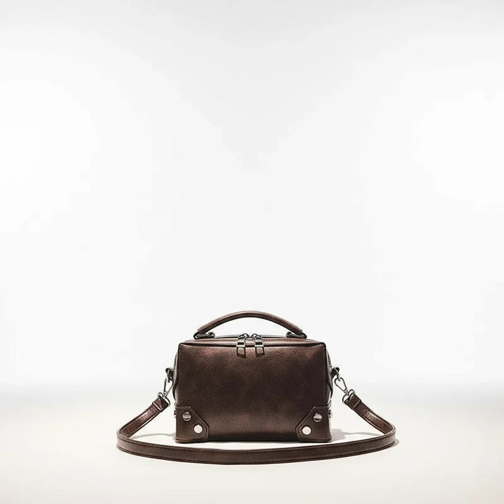 Jasmijn - Vintage Leren Schoudertas