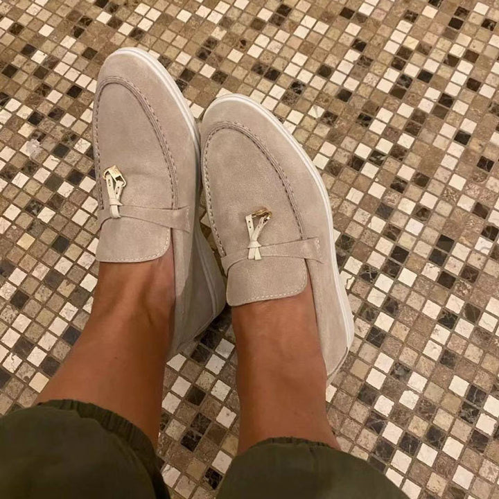 Jasmijn - Comfortabele Loafers met Slotdetail