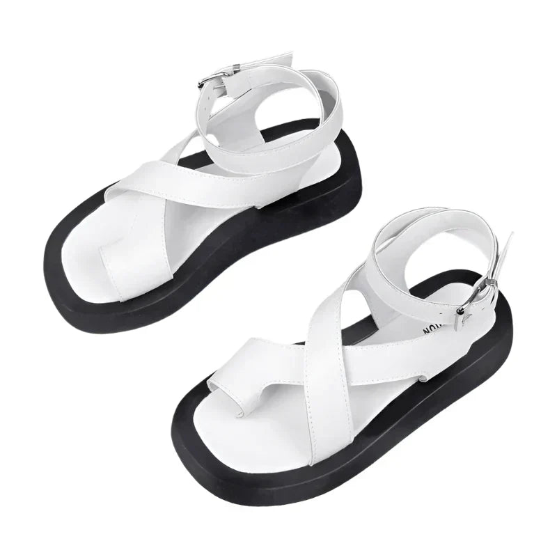 Sophie - Stijlvolle Platte Sandalen