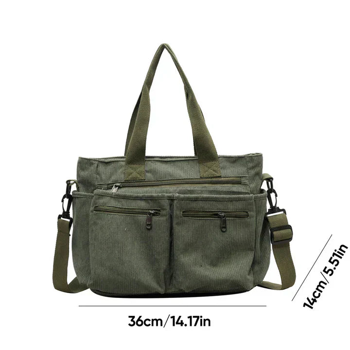 Amelia Dual-Zip Tas