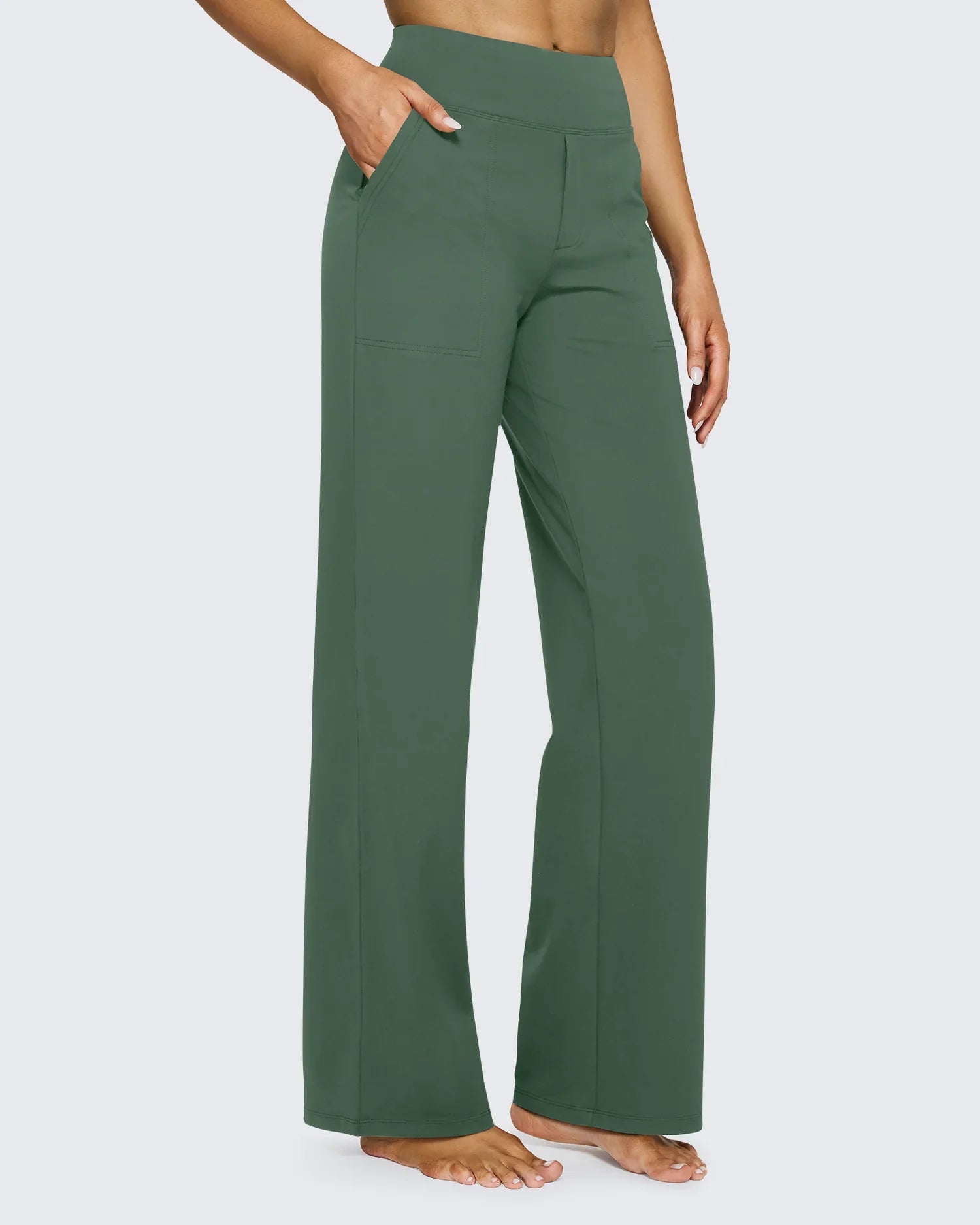 Elegante Hoge Taille Broek / Zakelijk Chic