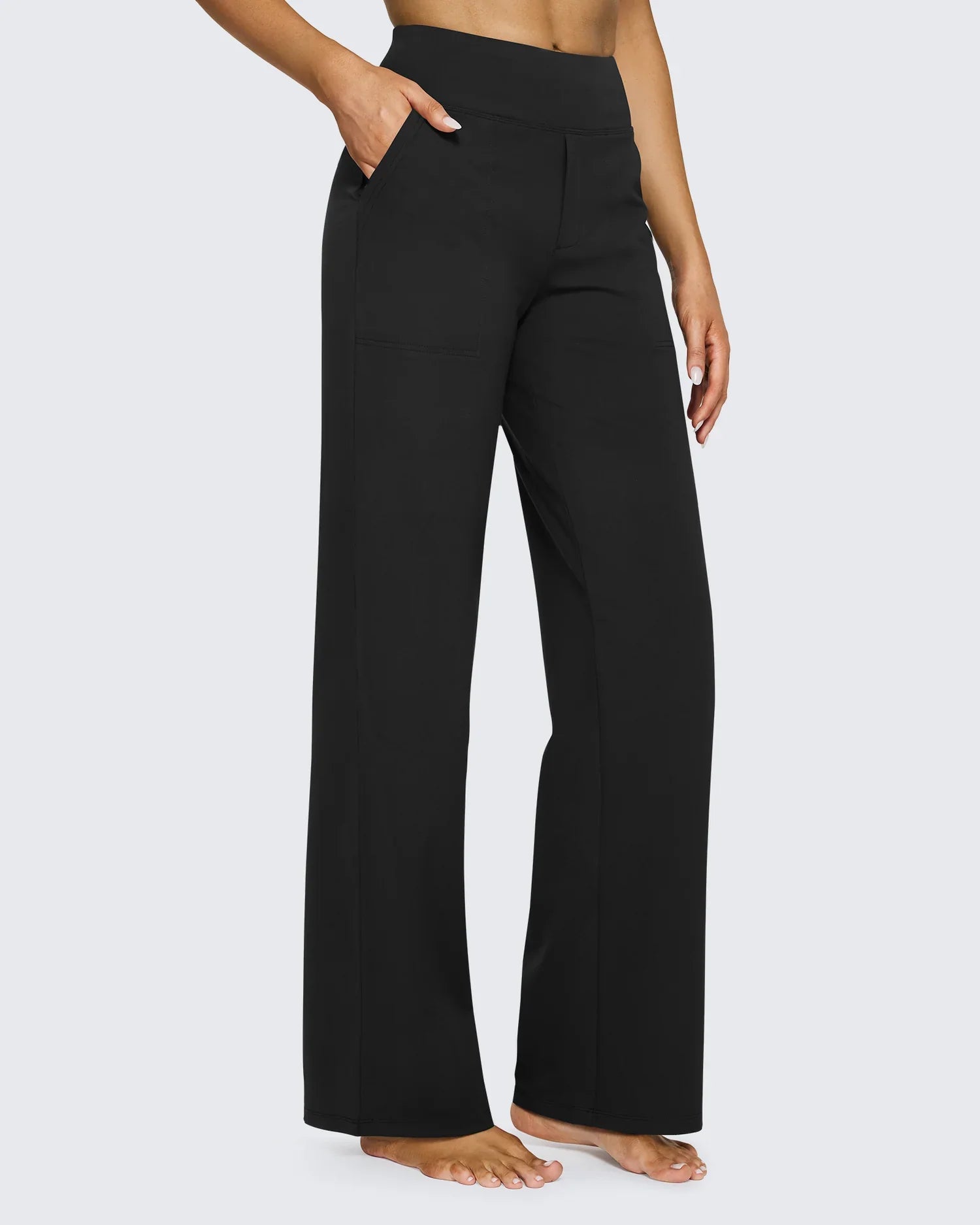 Elegante Hoge Taille Broek / Zakelijk Chic