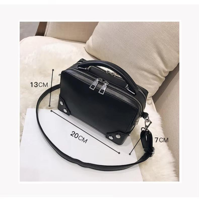 Jasmijn - Vintage Leren Schoudertas