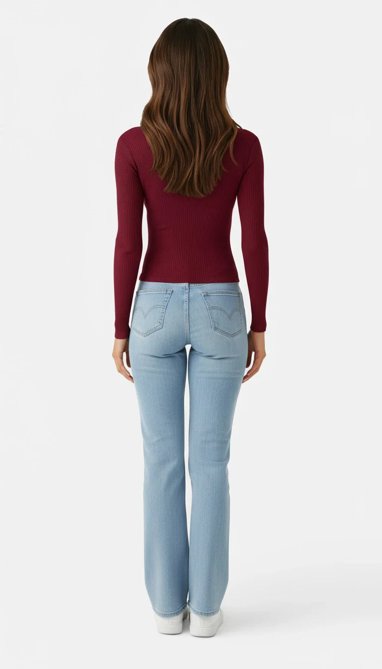 Carlijn - Elegante Top met V-hals