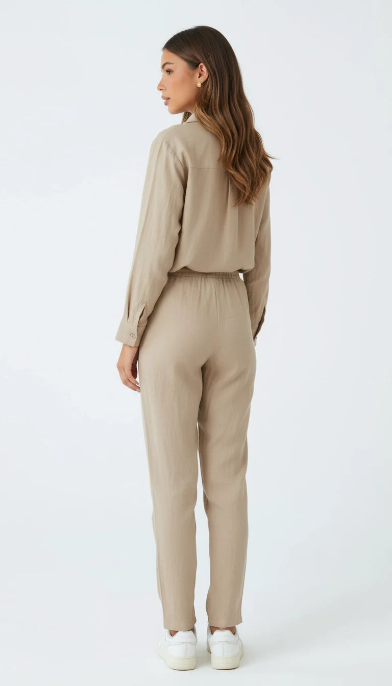 Luna - Comfortabele Blouse en Broek Set