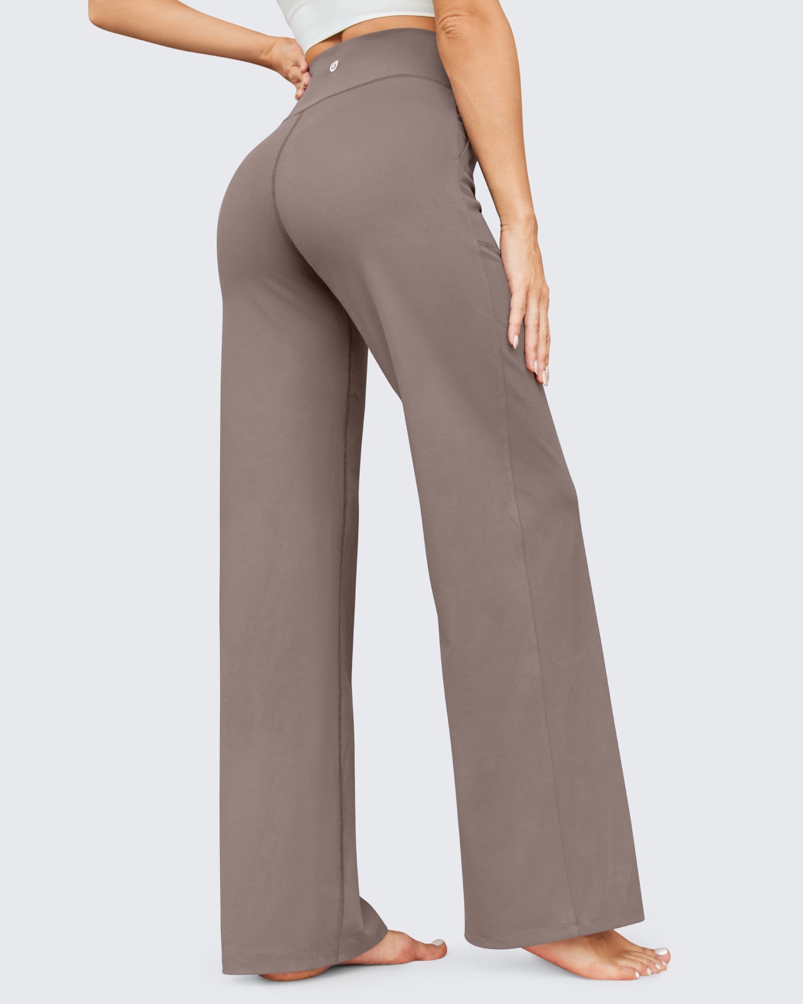 Business Casual Hoge Taille Wide Leg Broek