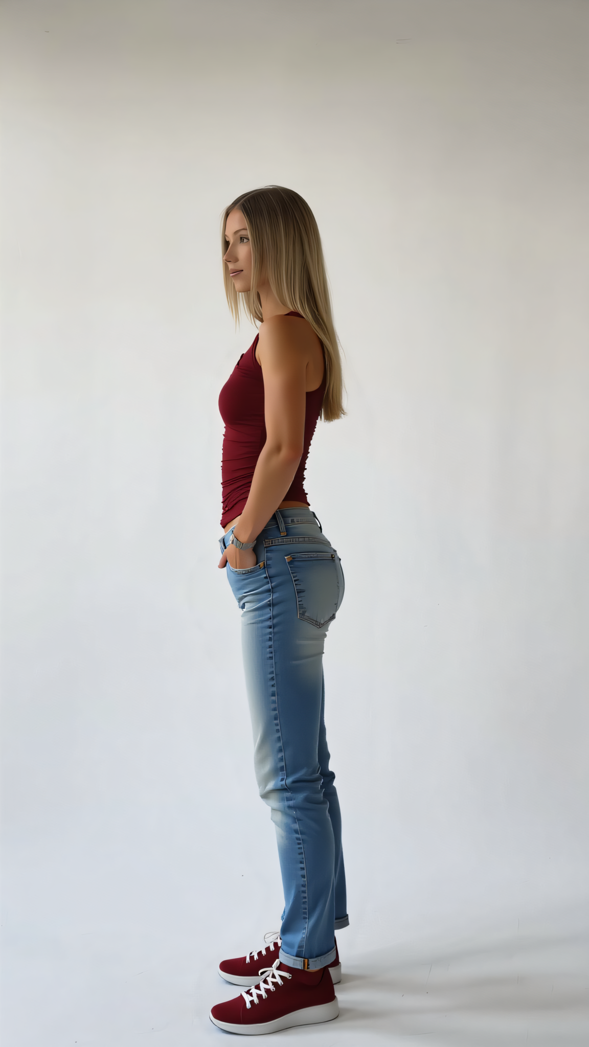 Danique - One-Shoulder Tanktop met Blote Rug