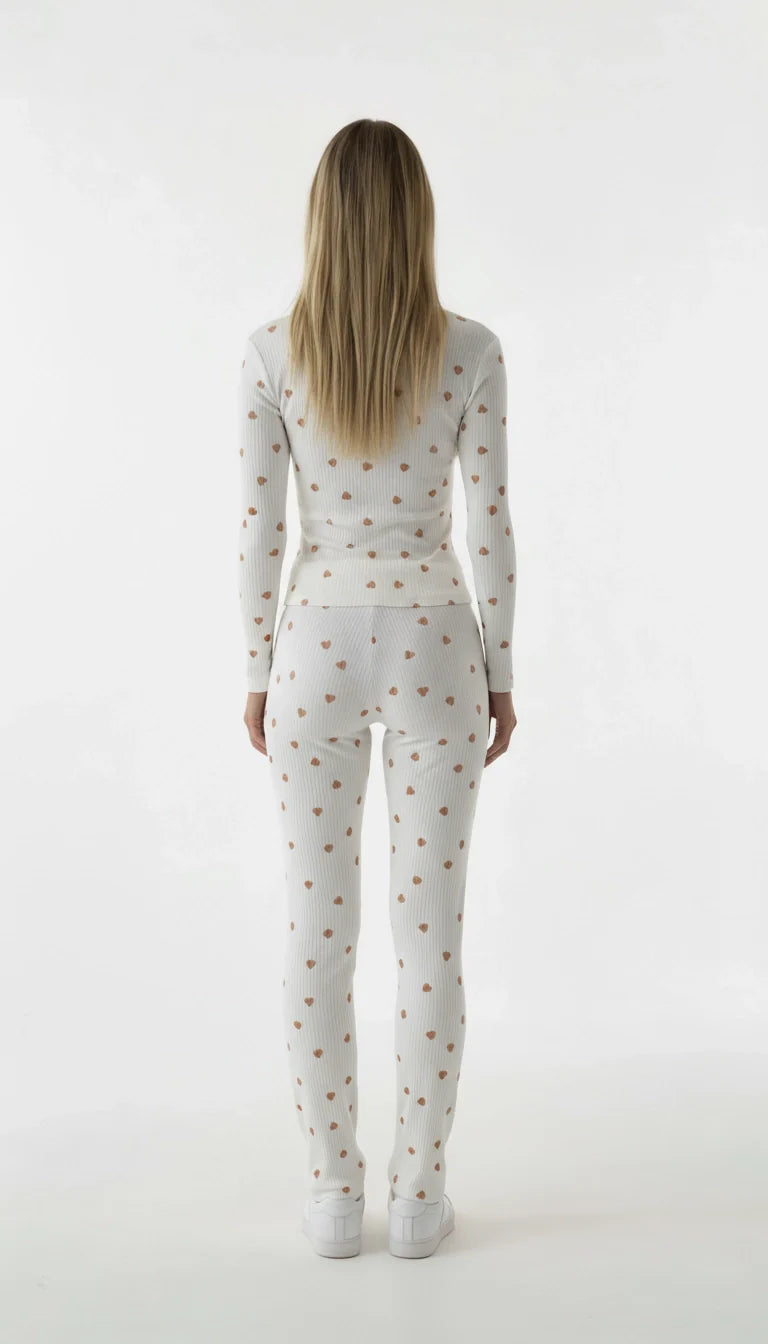 Elara - Het Esthetische Hart-Pyjama-Set