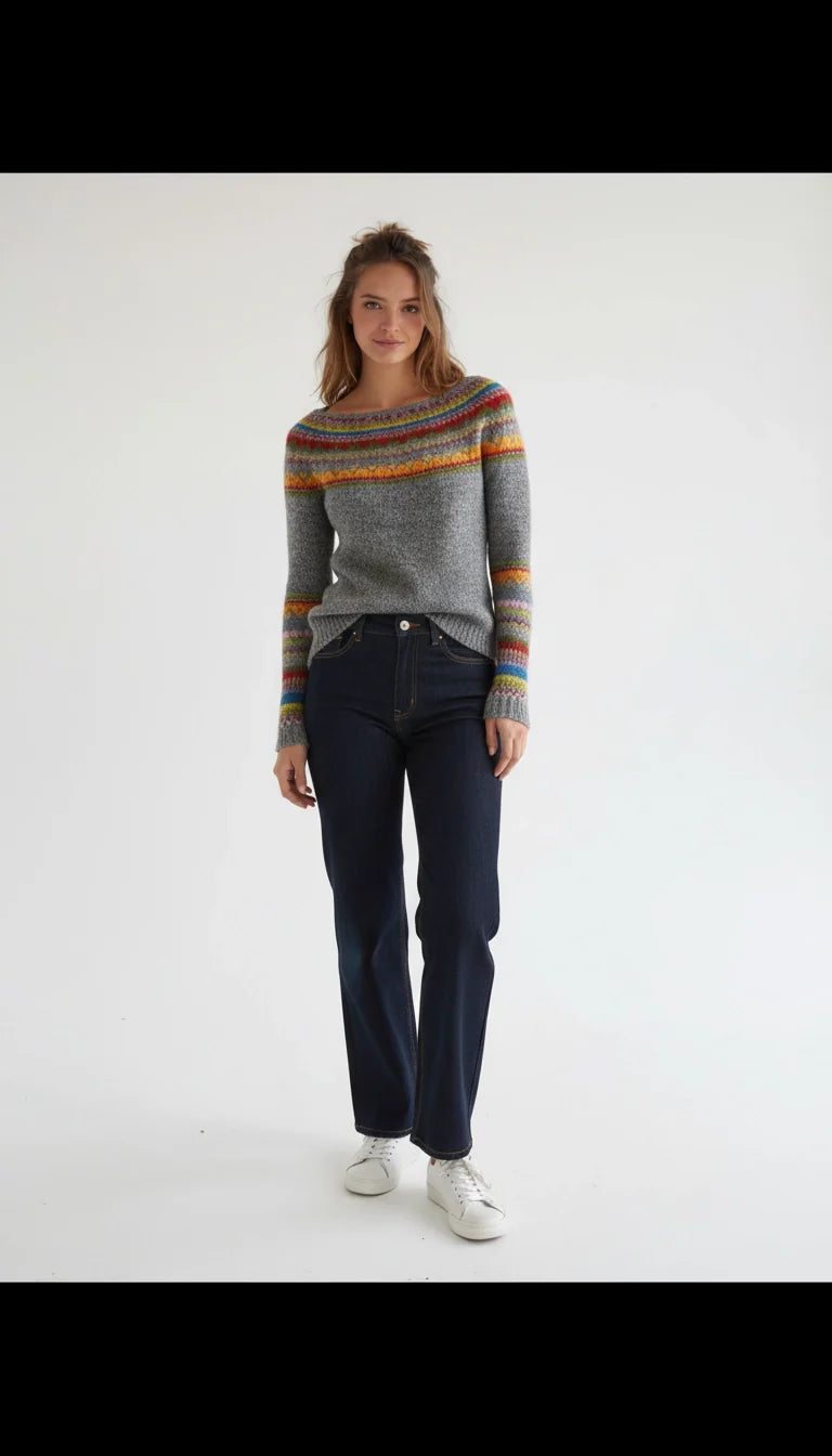 Livia – Vintage Gebreide Trui