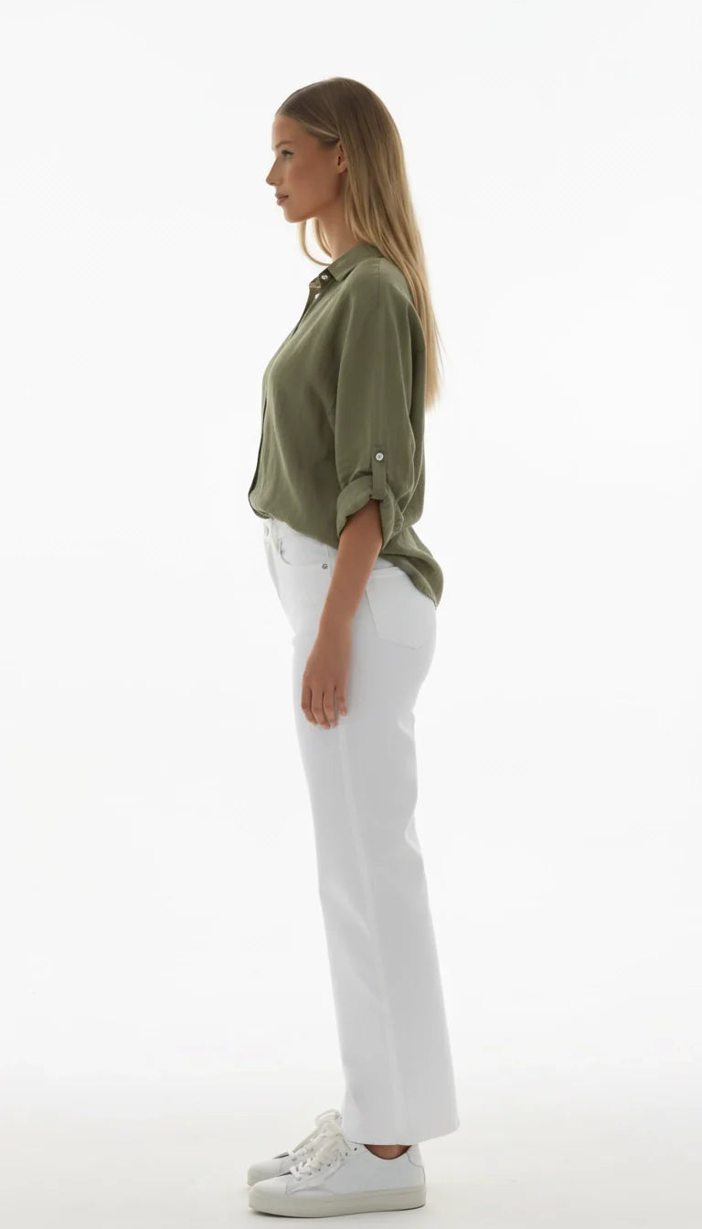 Sophie - Stijlvolle Linnen Damesblouse