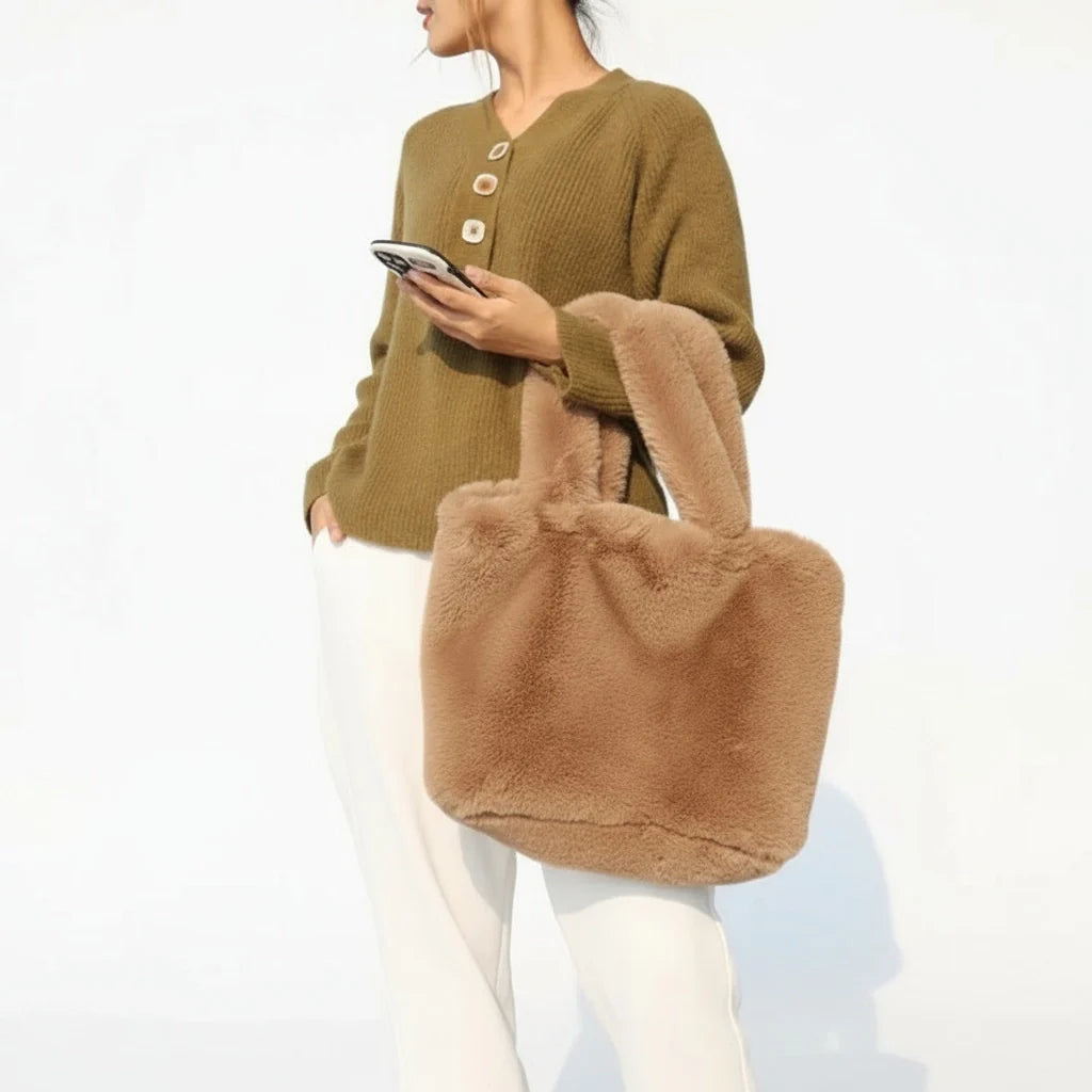 Faux - Fur Tote Bag