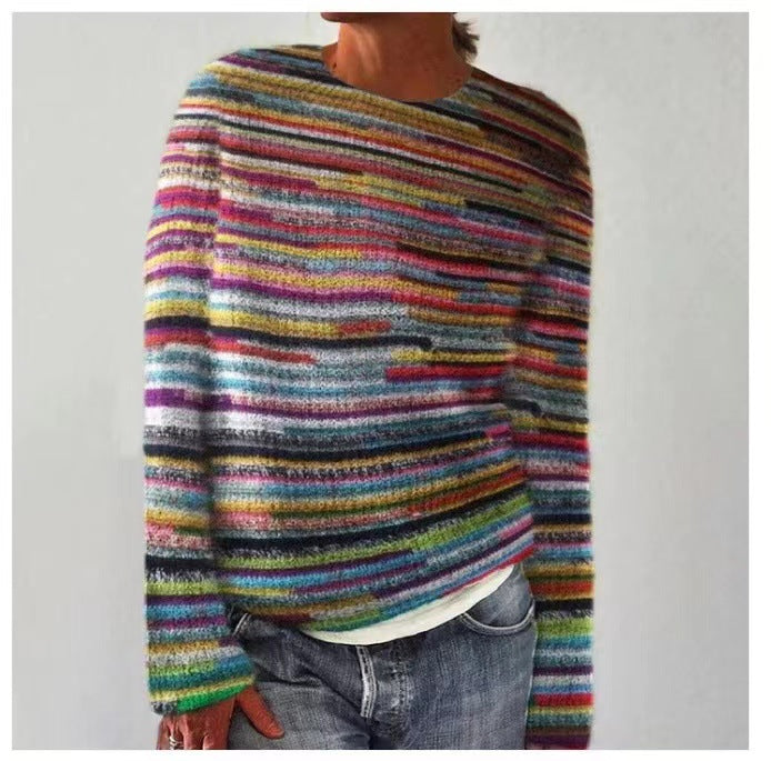 Livia – Vintage Gebreide Trui voor een Frisse Lentelook