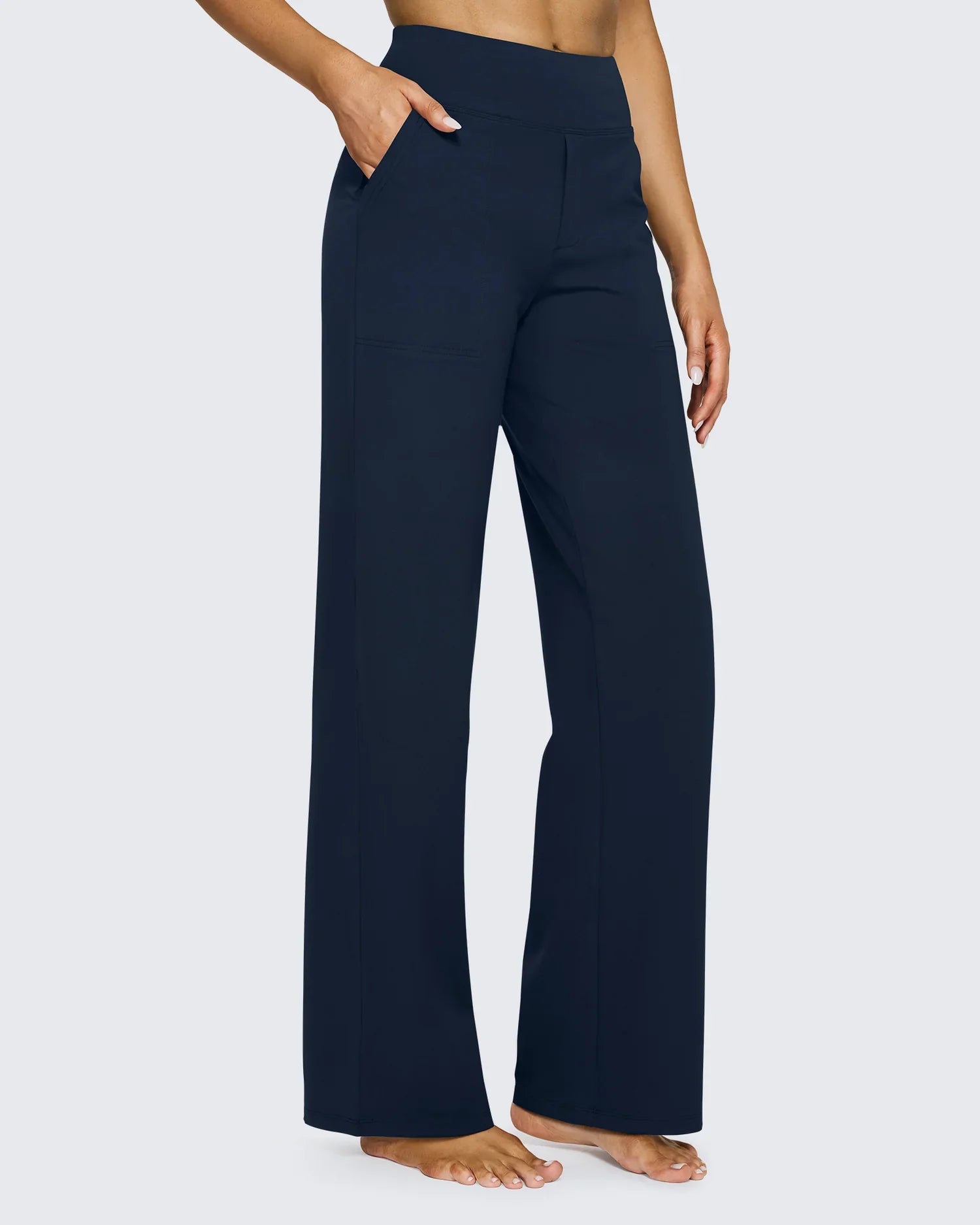 Elegante Hoge Taille Broek / Zakelijk Chic
