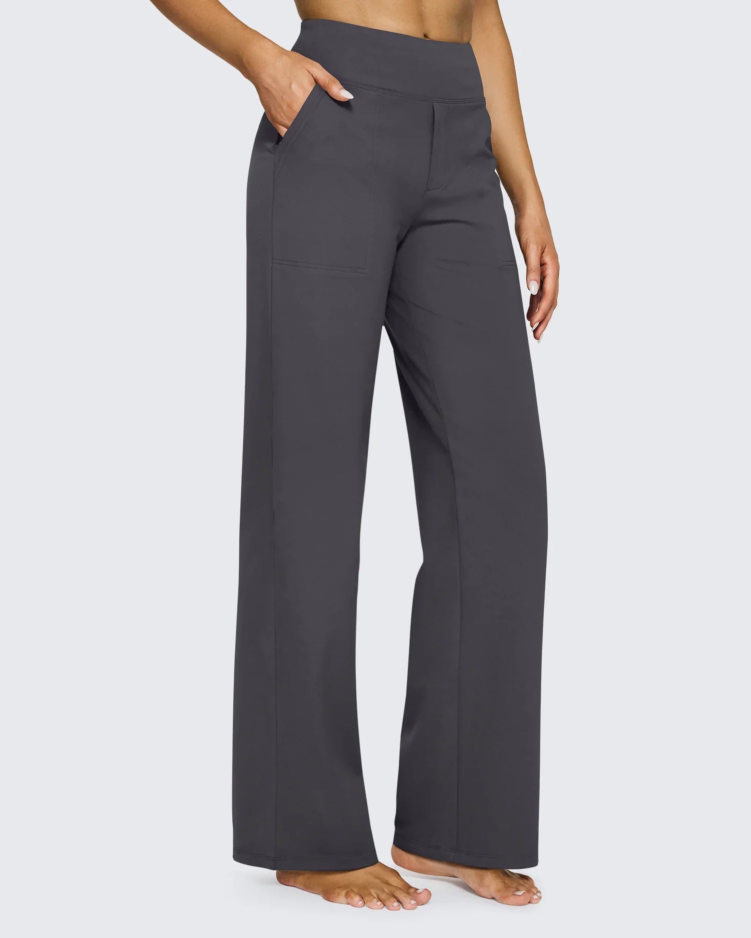 Elegante Hoge Taille Broek / Zakelijk Chic
