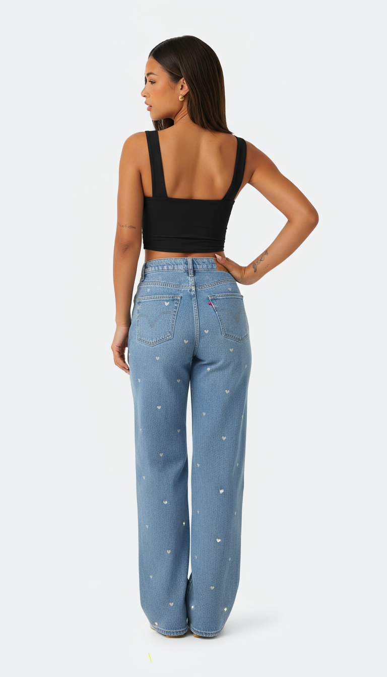 Giselle - Stijlvolle V-hals Mouwloze Top